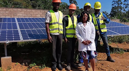 SINES - installation solaire Cameroun