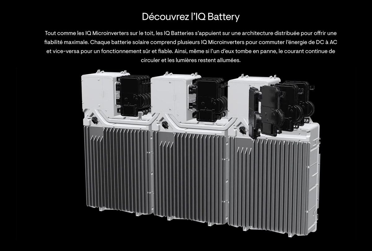 SINES - Enphase - iq batterie 10 T